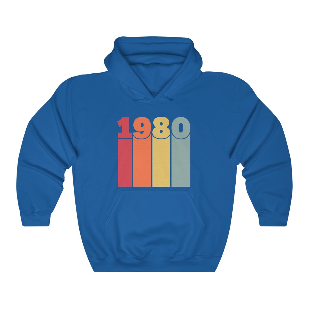 33395-2.jpg 80s Birthyear Hoodie - Image 1