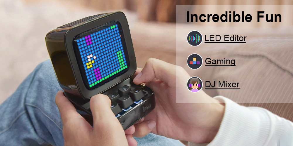 Divoom Ditoo-Plus Retro Speaker