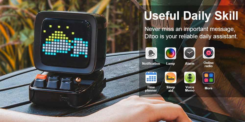 Divoom Ditoo-Plus Retro Speaker